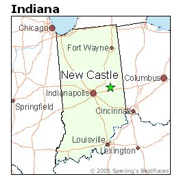 New Castle Indiana Map - Sella Daniella