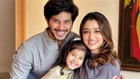 Dulquer Salmaan, wife Amal and daughter Maryam celebrate Eid at home ...