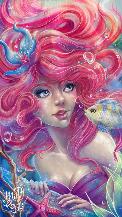 Ariel, the little mermaid by HisakiChan on DeviantArt