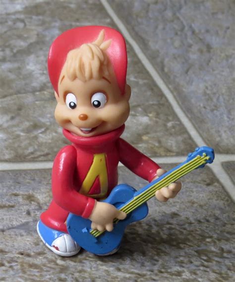 Alvin and The Chipmunks Playing Guitar 1991 Figure Great | Etsy