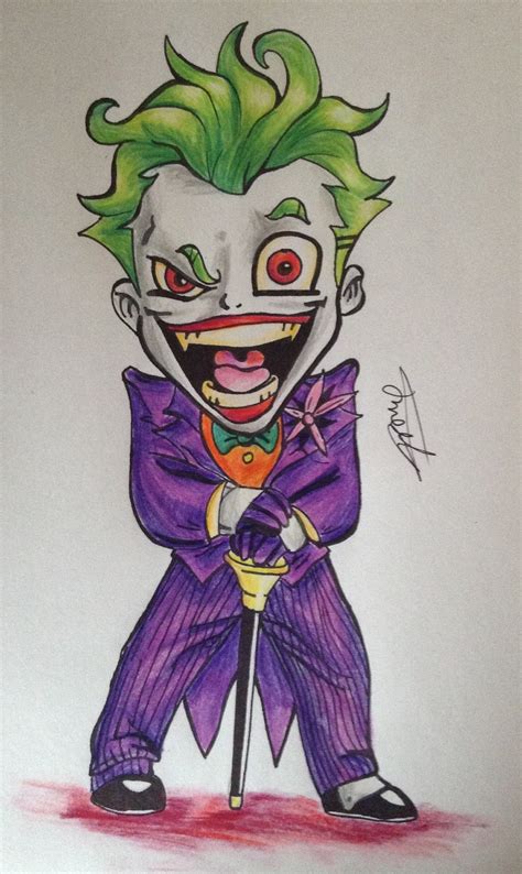 The Joker Cartoon Drawing at GetDrawings | Free download