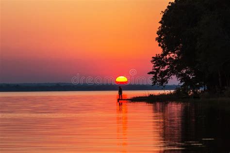 Peten lake stock image. Image of itza, guatemala, orange - 109584769