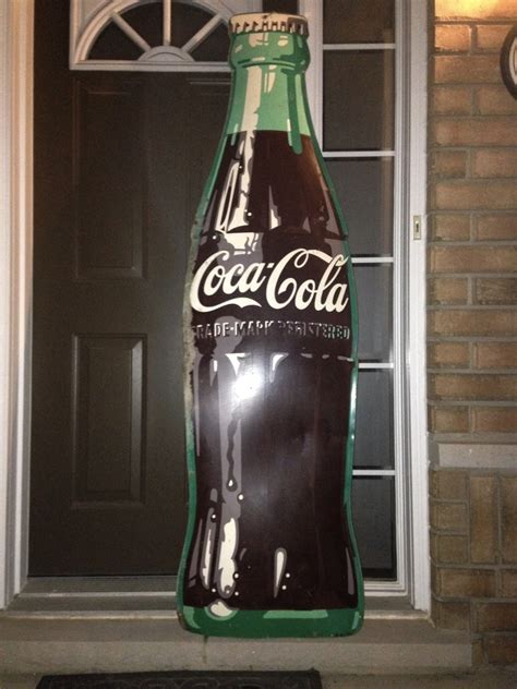 1960 Coca-Cola S/S Metal Bottle Sign | Collectors Weekly