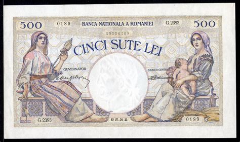 Romanian money 500 Lei banknote 1933|World Banknotes & Coins Pictures ...