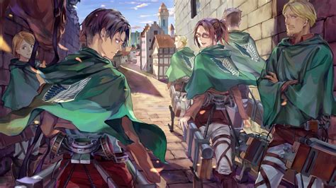 Download Hange Zoë Levi Ackerman Anime Attack On Titan Art