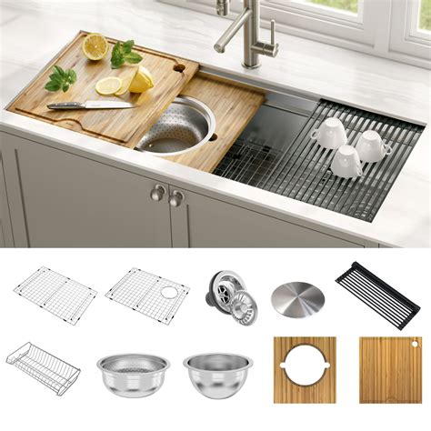 Make your kitchen sink area highly functional with accessories | FeastMagazine