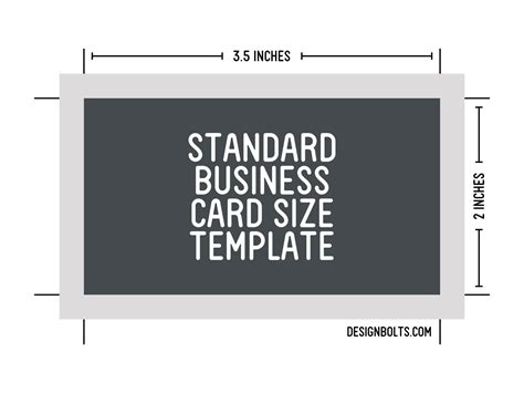 Free Standard Business Card Size, Letterhead & Envelop Sizes Templates ...