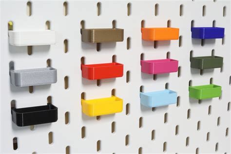 Tool holder for skadis: Ikea pegboard compatible