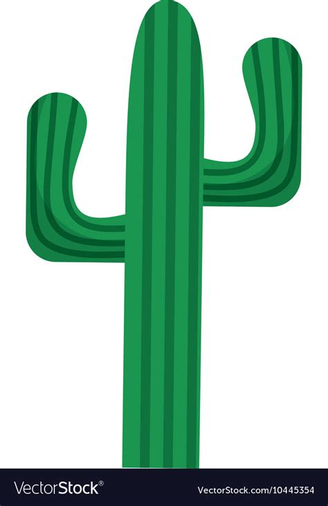 Cactus plant desert design Royalty Free Vector Image