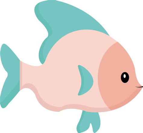 Pink fish, illustration, vector on white background. 13805314 Vector ...