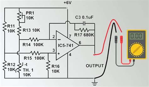 thermistor circuit diagram - Wiring Diagram and Schematics