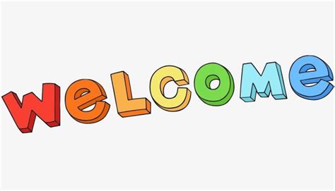 Welcome Cartoon PNG Picture, Vector Cartoon Welcome, Cartoon Vector, Vector, Cartoon PNG Image ...