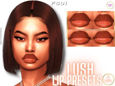 FAMSIMSSS | Lush lips, Sims 4 body mods, Sims 4 cc makeup