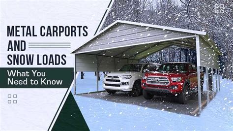 Metal Carports and Snow Loads - What You Need to Know