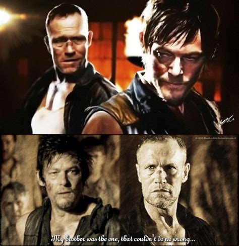 DIXON BROTHERS | Michael rooker, The walking dead, Dixon