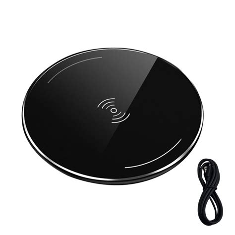 Wireless Charging Pad Smart Phone Bluetooth-compatible Round Fast ...