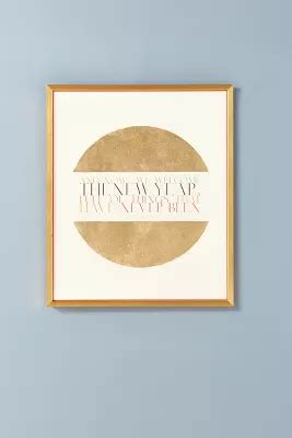 The New Year Wall Art | Anthropologie