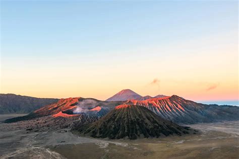 Mount Bromo volcano sunrise — East Java, Indonesia