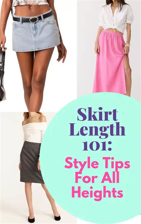 Skirt Length 101: Decoding Skirt Lengths According To Your Height