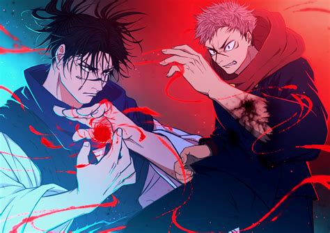 Choso vs Yuji Itadori - Jujutsu Kaisen 4K Ultra HD Wallpaper by ゴン