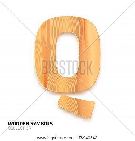 Letter Wooden Vector & Photo (Free Trial) | Bigstock