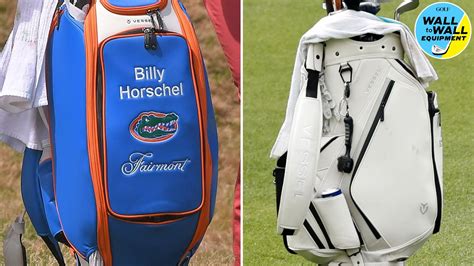 Why Billy Horschel and Scottie Scheffler were sporting blank staff bags