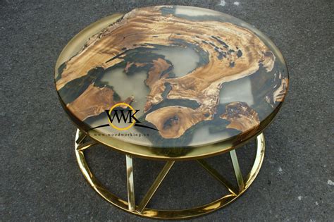 Resin round table