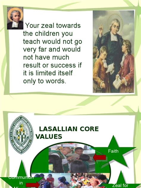 Lasallian Core Values | Faith | Compassion