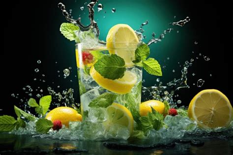 Premium AI Image | Cool fruit drinks