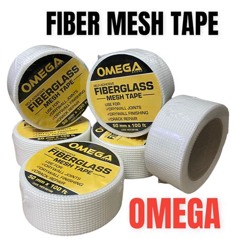 FIBER GLASS MESH TAPE (SELF ADHESIVE) 50mm x 100ft | Lazada PH