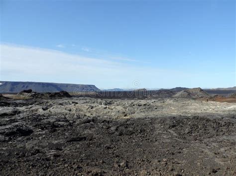 The lava fields in Iceland stock image. Image of fields - 168042889