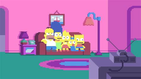 SIMPSONS PIXELS - YouTube