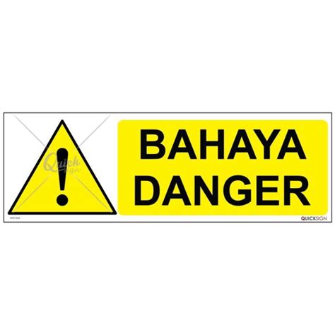 WD043 - Danger Signage - Safetyware Sdn Bhd