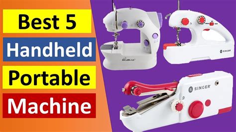 5 Best Handheld Sewing Machine - YouTube