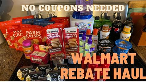 Walmart Rebate Haul! No Coupons Needed! 2/09/23! All for free! - YouTube