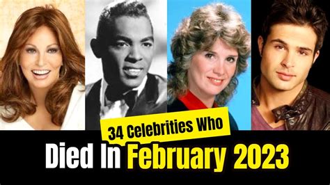 34 Celebrities & Famous People Who Died In FEBRUARY 2023 - Vcbela