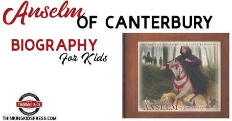 Anselm of Canterbury by Simonetta Carr