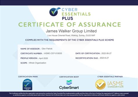 Cyber-Essentials-Plus-Renewal-For-James-Walker