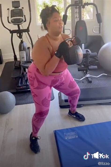 Lizzo Celebrates Her Non-Visible Transformation in New Workout Video