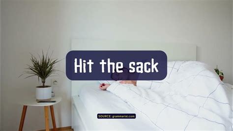 Hit the sack - idiom origin and meaning - YouTube