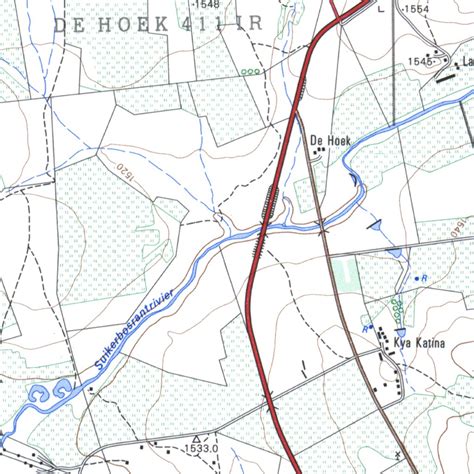 2628CB HEIDELBERG (Gauteng) Map by Chief Directorate: National Geo-spatial Information | Avenza Maps