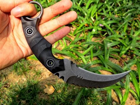 Best Double Edged Karambit | Curved Knife With Finger Hole Of 2023