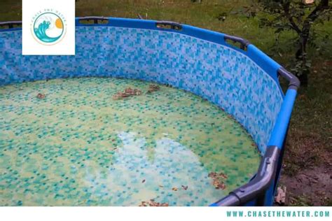 Can I Leave My Intex Pool Up For The Winter? (I tried it) - Chase the Water