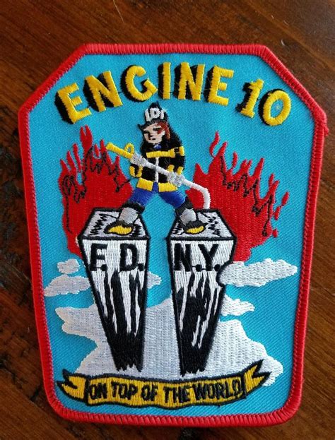 Original Vintage FDNY Engine 10 Patch | #1926842815