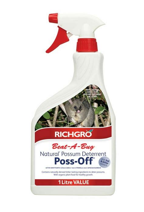 PESTROL POSS-OFF NATURAL POSSUM DETERRENT – 1 LITRE RTU BOTTLE OZ STOCK ...