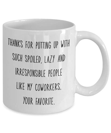 Boss Mug Funny Boss Mug Funny Coworker Gifts Funny Gag - Etsy