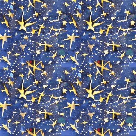 Abstract Midnight Blue Background with Stars · Creative Fabrica