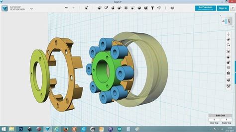 3D Printed Bearing by jobsmolders | Pinshape