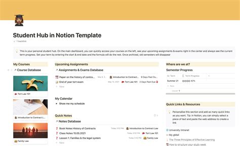 Study Planner in Notion - Take better notes & resurface them ...