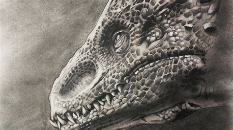 Indominus Rex Drawing at GetDrawings | Free download